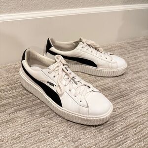 Rihanna Fenty x Puma Men’s Creeper Sneakers White Leather Size 11